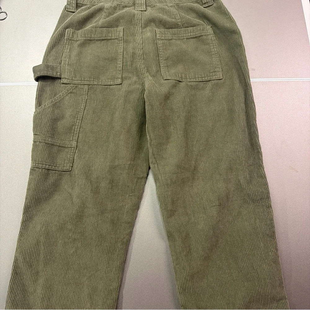RE Generation By Celebrity Pink New Age Green Corduroy Carpenter‎ Pants 7/28